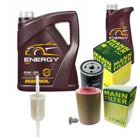 Mann Inspektionspaket 6L Mannol Energy 5W-30 FüR VW Transporter IV Bus 1.8