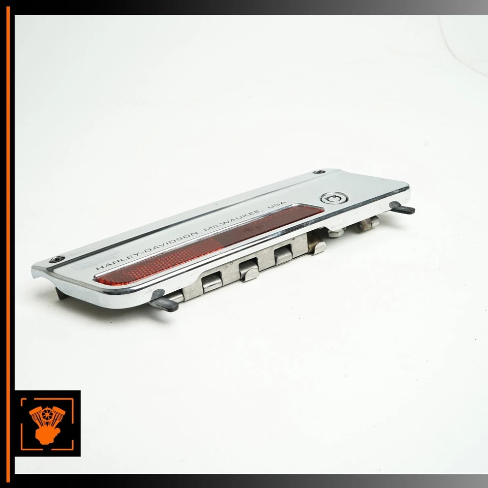 Harley Electra Glide 2010 alforja trasera izquierda placa frontal con pestillo 90603-93A fabricante de equipos originales Foto 4 de 4