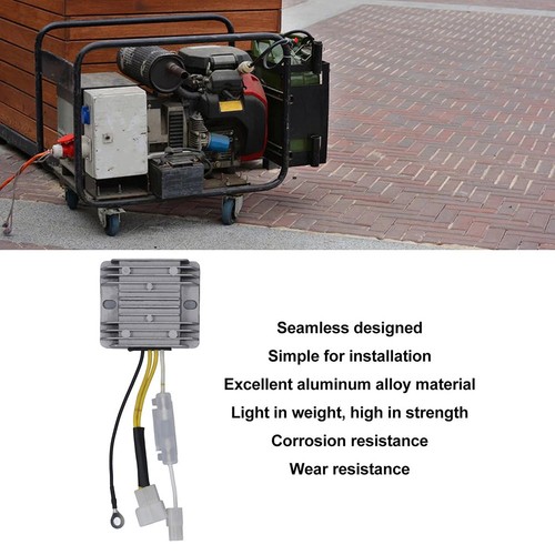 5KW Engine Voltage Regulator 12V DC with Four Wire Aluminum Alloy Design - Picture 3 of 11