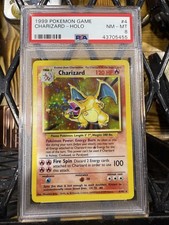 1999 POKEMON BASE SET UNLIMITED #4 CHARIZARD-HOLO PSA 8 on eBay