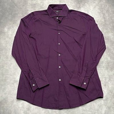 Hugo Boss Jason Herren Hemd Gr. 42 (L) #N6-32