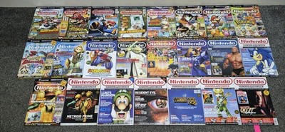 Nintendo Official Magazine 23 Issues from 2002 2003 2004 2005 Joblot Collection 
