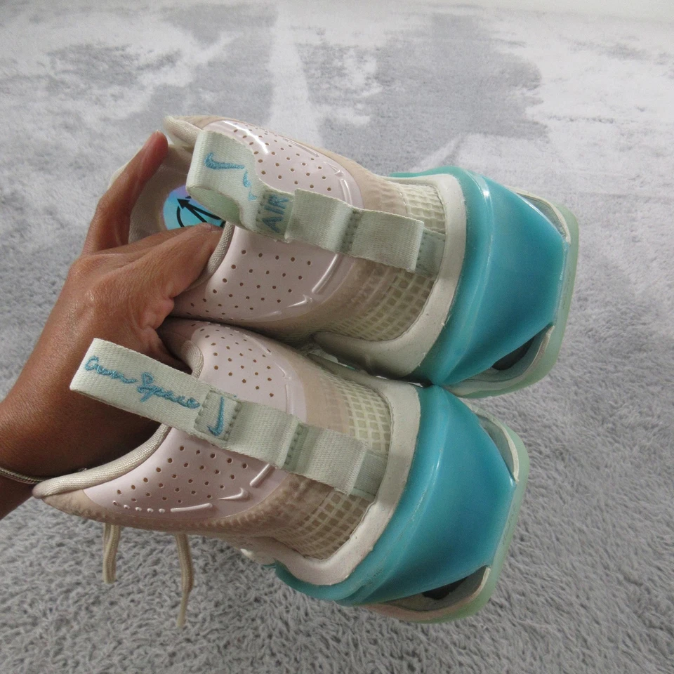 Nike Air Zoom GT Jump Propio Zapatos Espaciales Para Hombres Talla 8.5 Beige Verde Azulado CZ9907-200 Foto 3 de 4