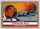 ISIAH THOMAS 1992 Fleer Autographed NBA card TTM/IP signature