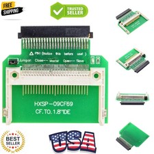 Memory Card Adapter CF Compact Flash Memory Card to 50pin 1.8 Inch IDE Hard D...