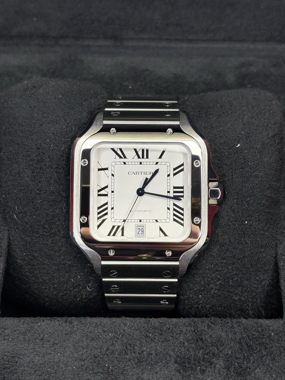 Cartier Santos White WSSA0018