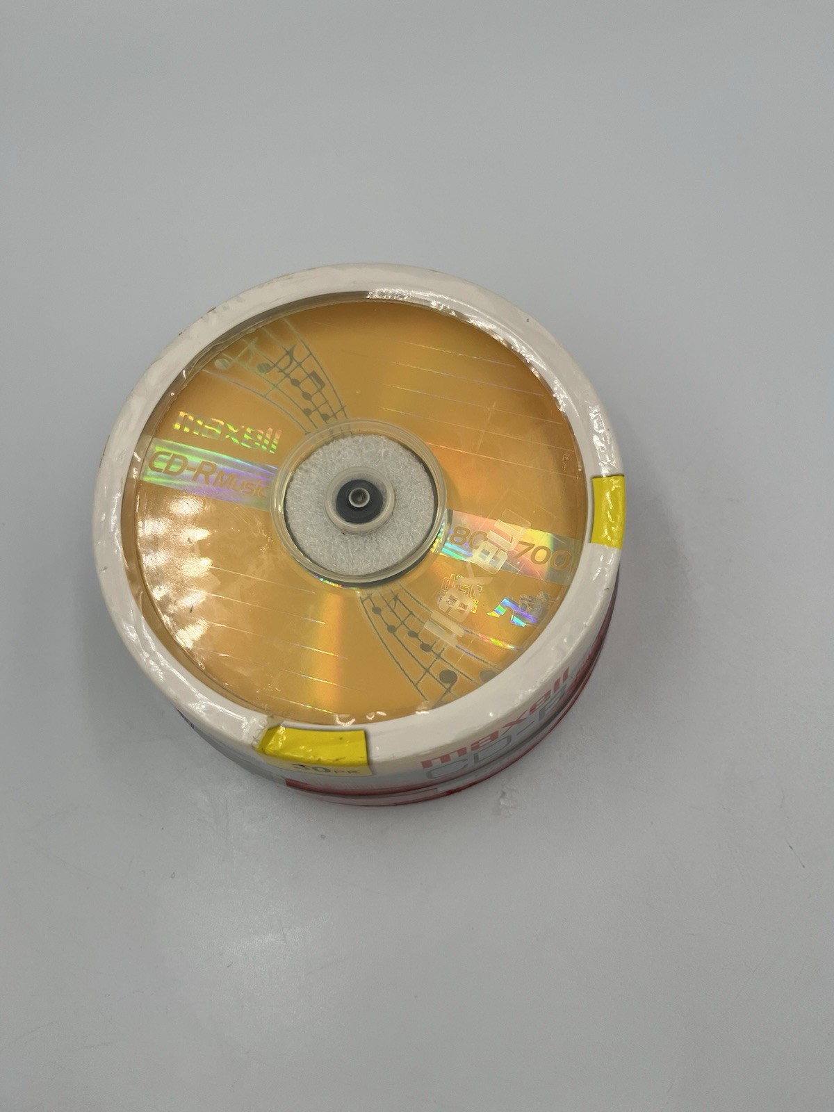 Maxell CD-R 30 Pack Music Gold Recordable Discs 700 MB NEW SEALED