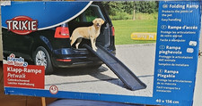 Top Hunde Klapp Rampe von Trixie gelenkschonend 40 x 156 cm kaum benutzt