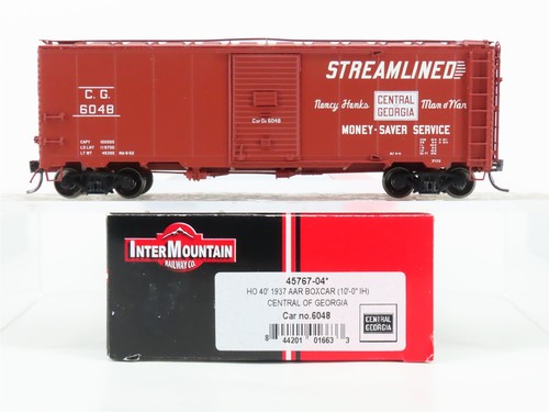 Coche de caja InterMountain 45767-04* CG Central of Georgia 40' escala HO #6048 | Zustand: Used