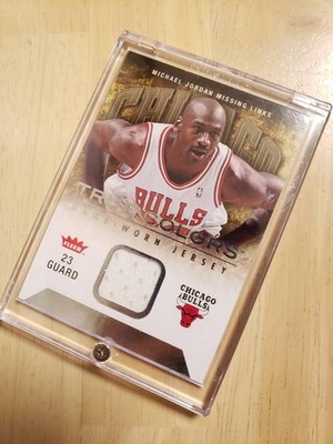 MICHAEL JORDAN 2007 Fleer True Colors Jersey Memorabilia MICHAEL JORDAN 2007 Fleer True Colors Jersey Memorabilia