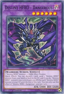 Code of the Duelist #COTD-EN096 Destiny HERO UN