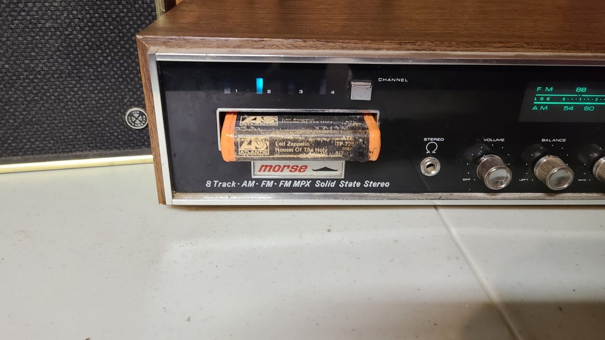 Vintage Electrophonic T113 8-Track Stereo Receiver AM/FM Tuner
