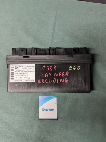 BMW 5 6er E60 E63 E64 LCI Karosserie Modul Steuergerät #9176069-01