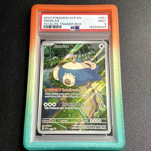New ListingPSA 9 Snorlax 151 ETB Black Star Promo #051 English Pokemon Mint