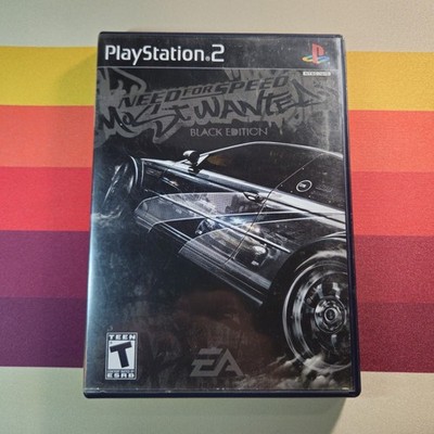 Need for Speed Most Wanted Black Edition PS2 - Game, Case, Manual - No Bonus DVD