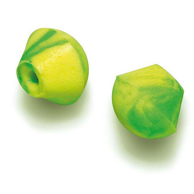 MOLDEX 6830 Ersatzstöpsel für Wave+JazzBand PU, grün-gelb BOX = 10 Paar