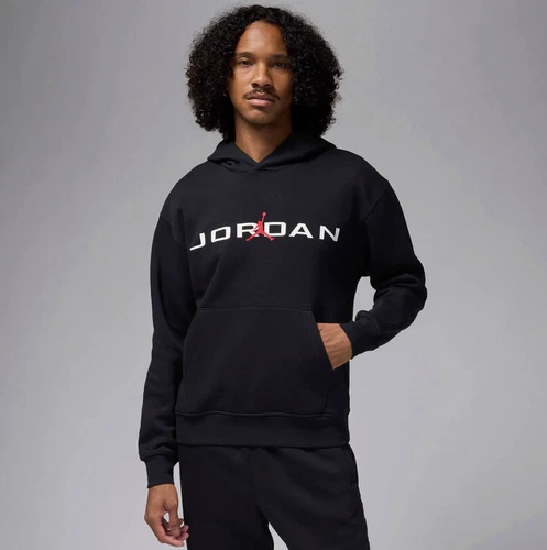 Mens Nike Gym Athletic Jordan Air Stretch Hoodie Hooded Sweatshirt Pullover New - product listing photo