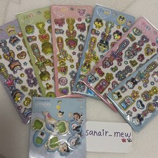 Bandai Tamagotchi Mametchi Kuchipatchi Sticker Set 7Pc Japan