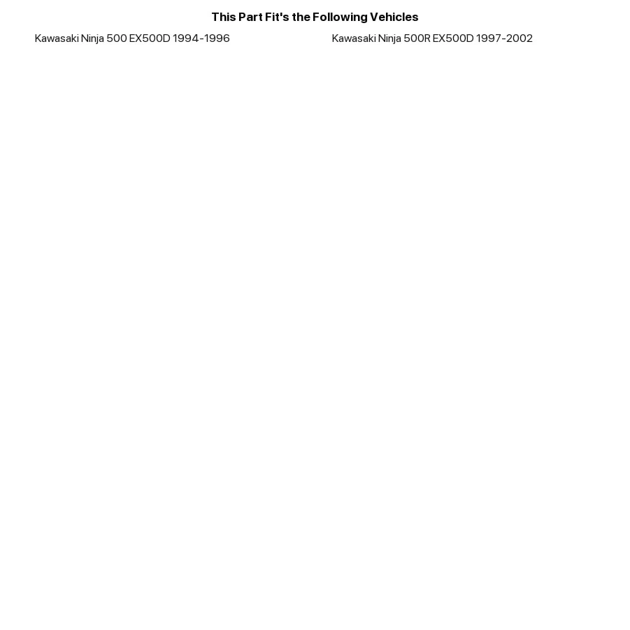 KAWASAKI FRONT BRLN KIT 94-06EX500 NINJA - Image 2 of 3