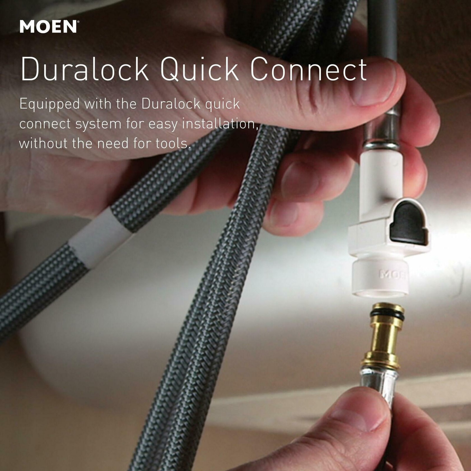 MOEN Essie Single-Handle Pre-Rinse Spring Pulldown Sprayer Kitchen Faucet with