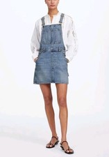 Madewell Boxy Mini Denim Skirtall In Billings Wash Size S Medium Blue NWT $118