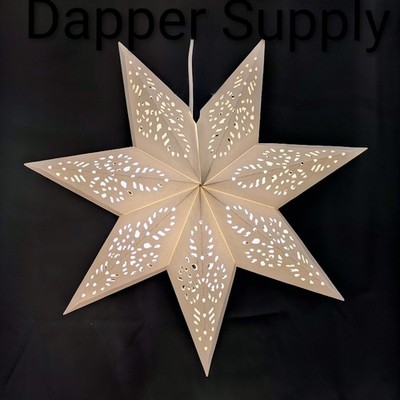 Ikea STRALA Star Light Pendant / Table Lamp Shade Lace White 19