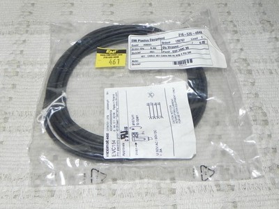IFM EVC154, ADOAF040MSS0005H04 Female, right-angle M8 4 pins flying leads, 3 A