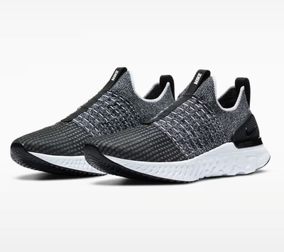 Nike React Phantom Run 2 Black White Mens Size US 8-14 Casual Sneakers New  