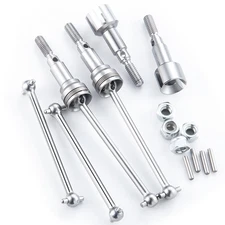 RCBATER  Front & Rear CVD Drive Shaft Axle For HBX 1/16 16889A RC Truck Upgrades