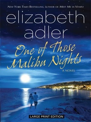 One of Those Malibu Nights Paperback Elizabeth A. Adler
