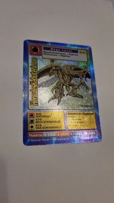 Digimon HerculesKabuterimon 1 Edition St-33 1999 Bandai Gebraucht Guter Zustand
