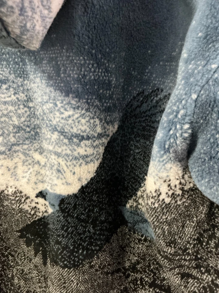 Chaqueta de mujer Denali vintage con capucha y cremallera polar Eagle Mountain Scene Foto 4 de 4