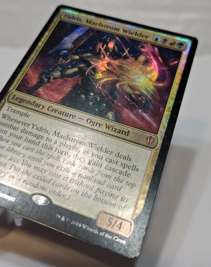FOIL Yidris, Maelstrom Wielder Commander 2016 MTG Magic The Gathering 371 - Image 2 of 4