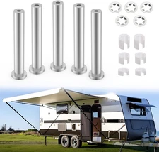 Awning Arm Repair Pin Kit (2-1/2" L x 3/8") for Do-Metic Power Rv silver 