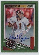2025 Score Signatures End Zone /6 Mark Rypien #135 Auto pe8