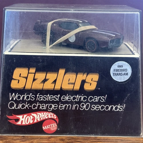 Hot Wheels Redline Sizzlers Firebird Trans-Am 1969 Brown - Mexico W/Case