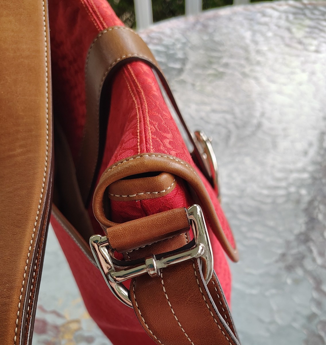 Coach Vintage LARGE Soho 6376 Signature C & Leather Shoulder/Tote