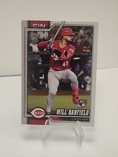 2026 Topps Series 1 Baseball Will Banfield RC Cincinnati Reds 