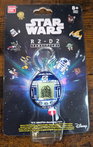 Star Wars R2-D2 Tamagotchi, the Hologram (Translucent Blue) edition by Ban Dai