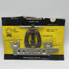 Superior Flaring Tool Copper Tubing 3/16" to 5/8" Vintage 175-B