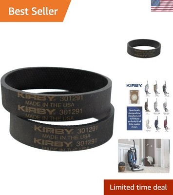Enhance Vacuum Performance with Genuine Kirby 2-Pack Replacement Belts #301291G