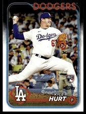 2024 Topps Kyle Hurt Rookie Los Angeles Dodgers #583