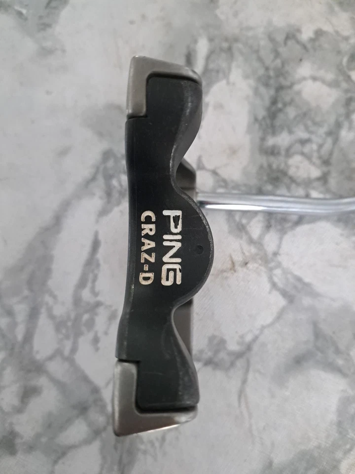 SUPERBO PUTTER PING JAS CRAZ-D, DESTRORSO, 33" LUNGO, IMPUGNATURA FATSO SUPER STROKE - Immagine 2 di 4