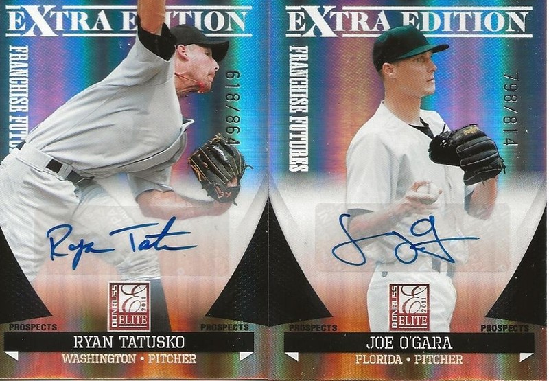 2011 Donruss Elite "Extra Edition" Autographs (4 Autographs)