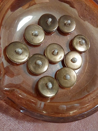 Art Nouveau Style & Fancy Sparkly Star Buttons - Picture 5 of 6