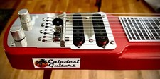 NOWY Caladesi Stringmaster Style Lapsteel / Candy Tangerine Body / Etui