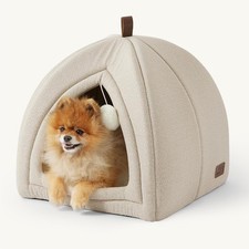 Cat Beds Indoor 2 in 1 Cat Cave House Tent Kittens  Small Pets W/ Removable