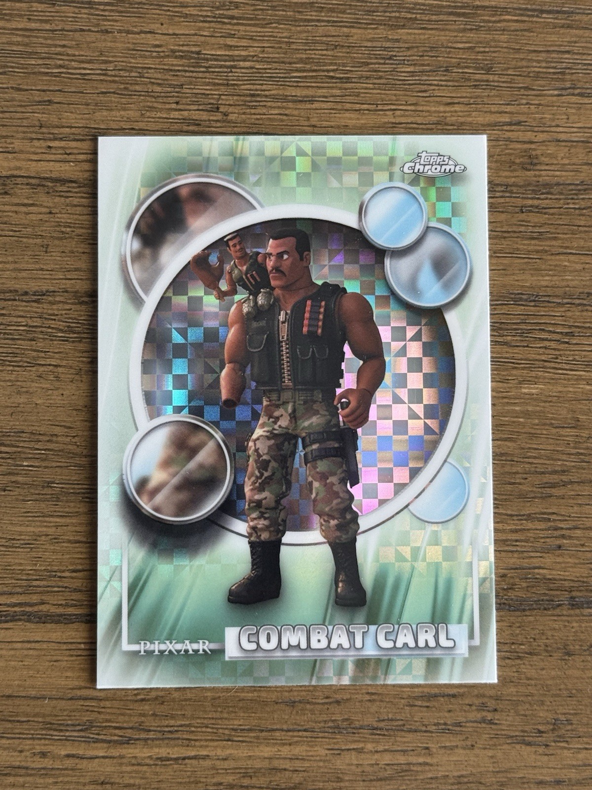 2026 Topps Chrome Disney Combat Carl Xfractor Refractor Parallel #190