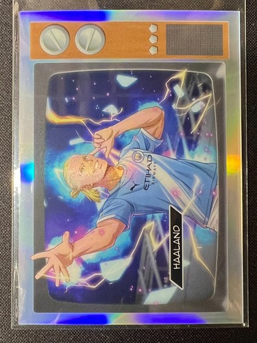 2026 Topps Chrome Premier League Soccer Anime Refractor #CA-EH Erling Haaland