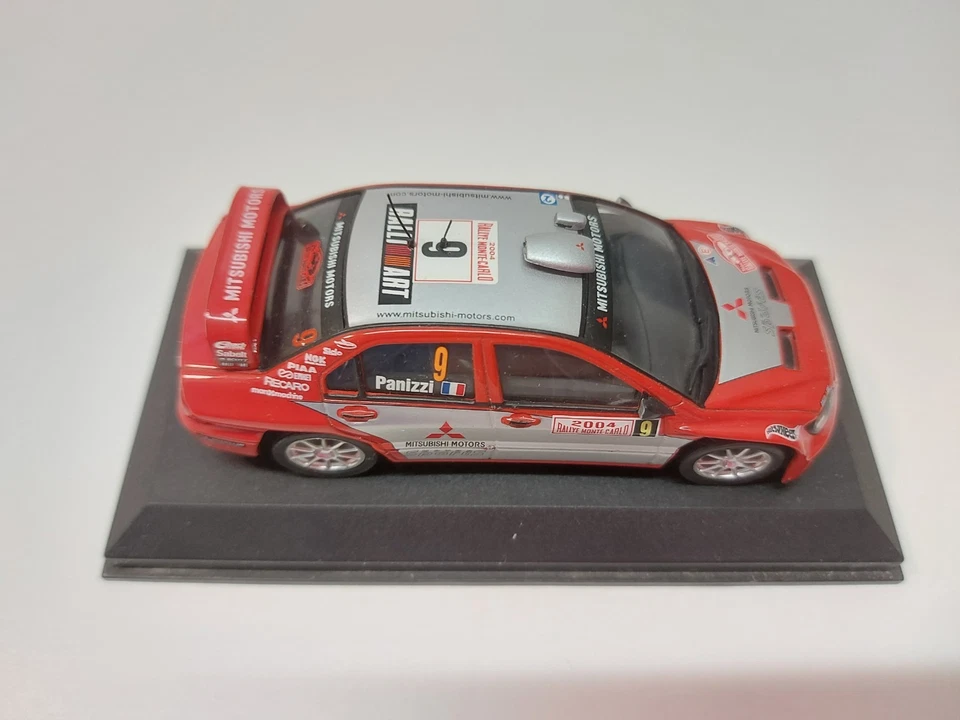 Rally WRC Mitsubishi Lancer WRC Gilles Panizzi rallye de Monte-Carlo 2004 1:43  - Immagine 2 di 4